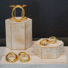 Load image into Gallery viewer, Orange Peel Earrings - SMALL