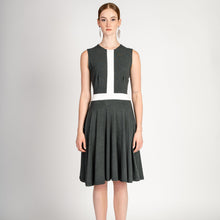 Load image into Gallery viewer, Color Block Midi Dress