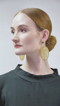 Load and play video in Gallery viewer, Cerrado Leaf Earrings