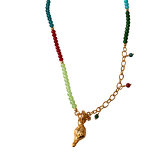 Load image into Gallery viewer, Sweet Pepper Necklace with Multicolor Crystals