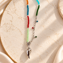 Load image into Gallery viewer, Sweet Pepper Necklace with Multicolor Crystals
