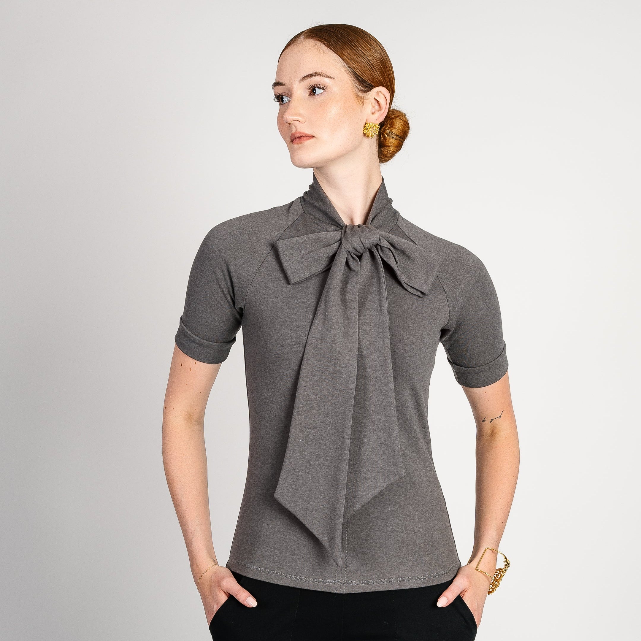 Gray Top