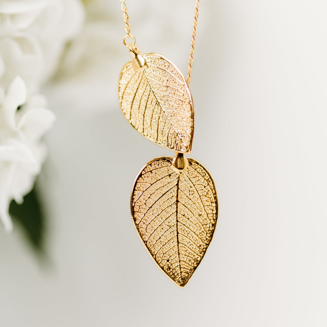 Cerrado Leaves Necklace (adjustable)