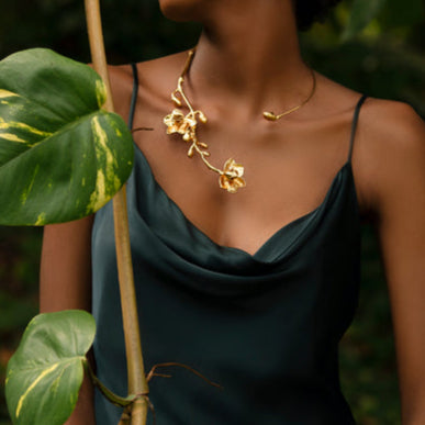 Orchid Necklace